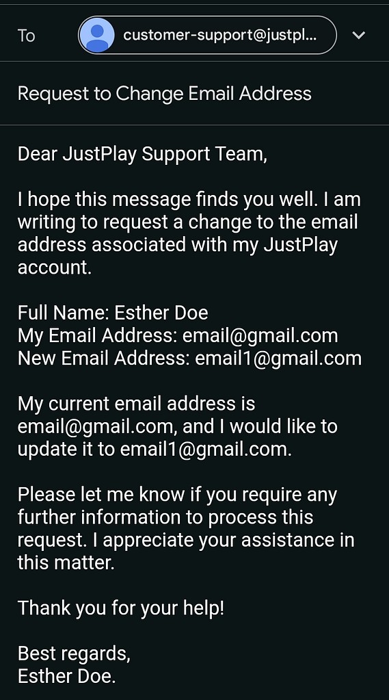 Email-Template-for-Changing-Your-Email-on-JustPlay-App